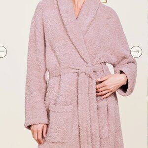 Barefoot Dreams CozyChic Pink Robe Size 2